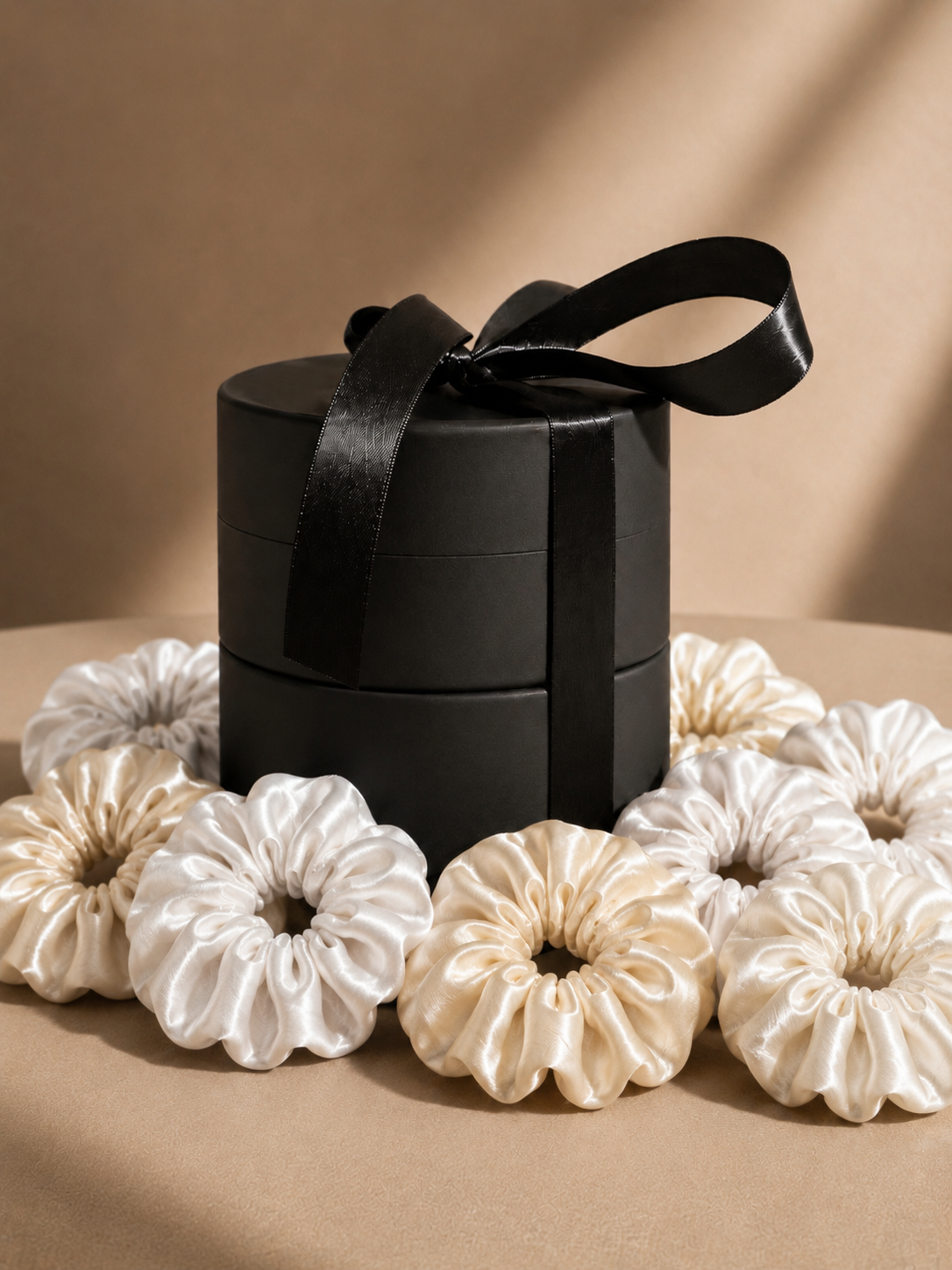 Mulberry Silk Scrunchie Set — The Soft Edit