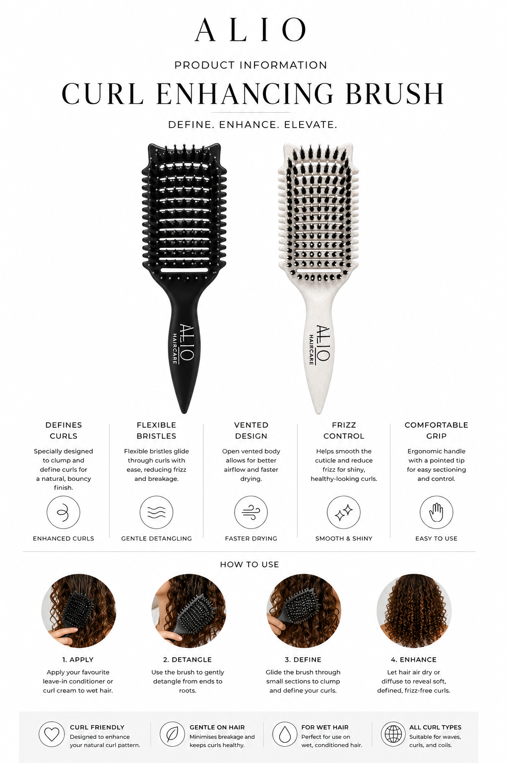 Curl Enhancing Brush