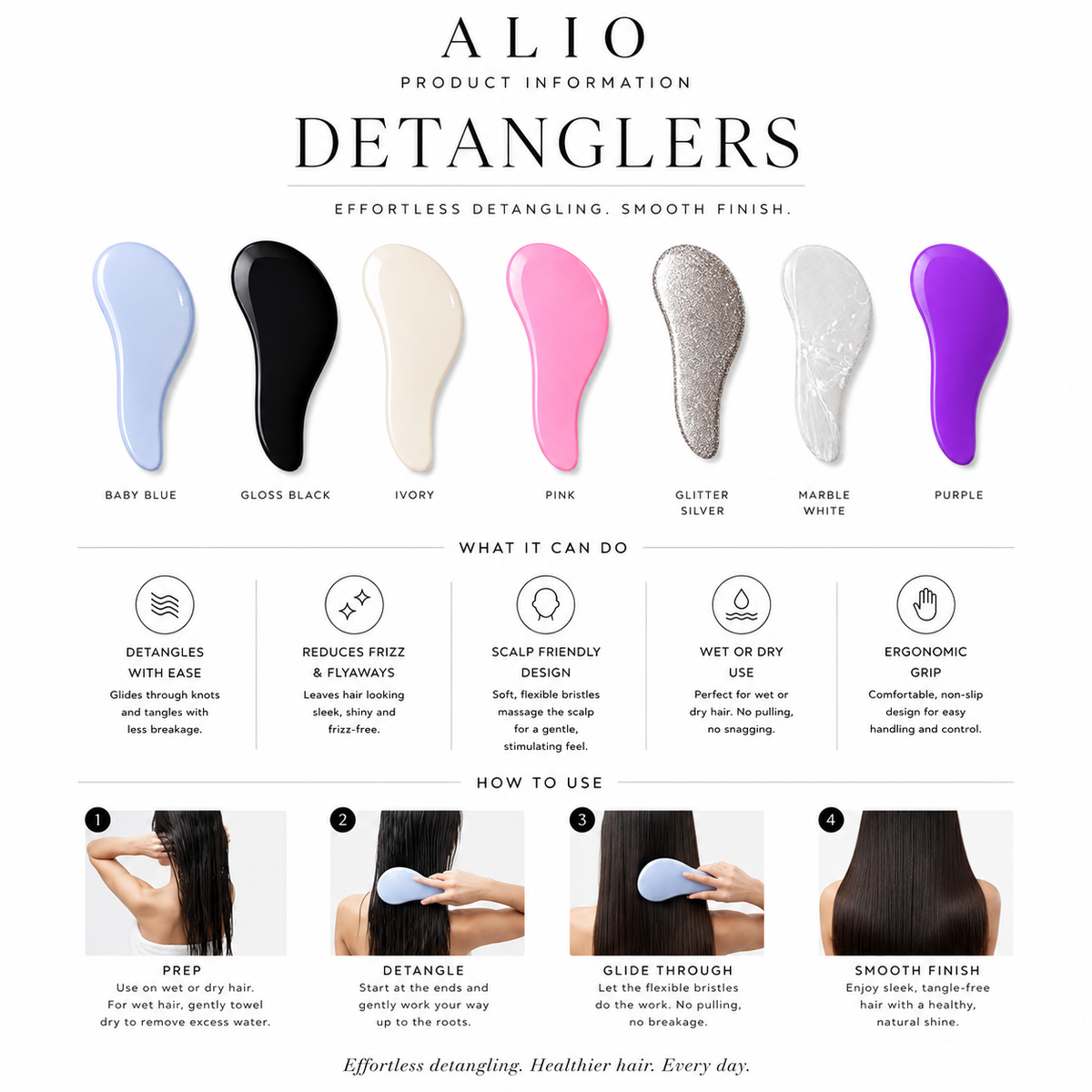 Detangler Brush — Small