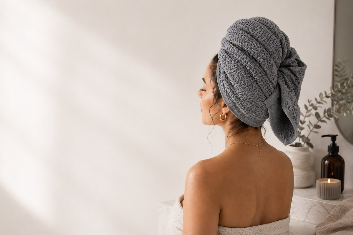 Hair Head Towel-Wrap