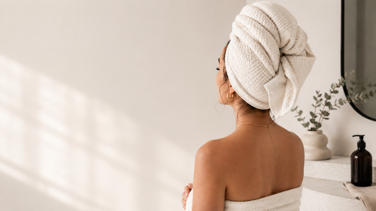 Hair Head Towel-Wrap