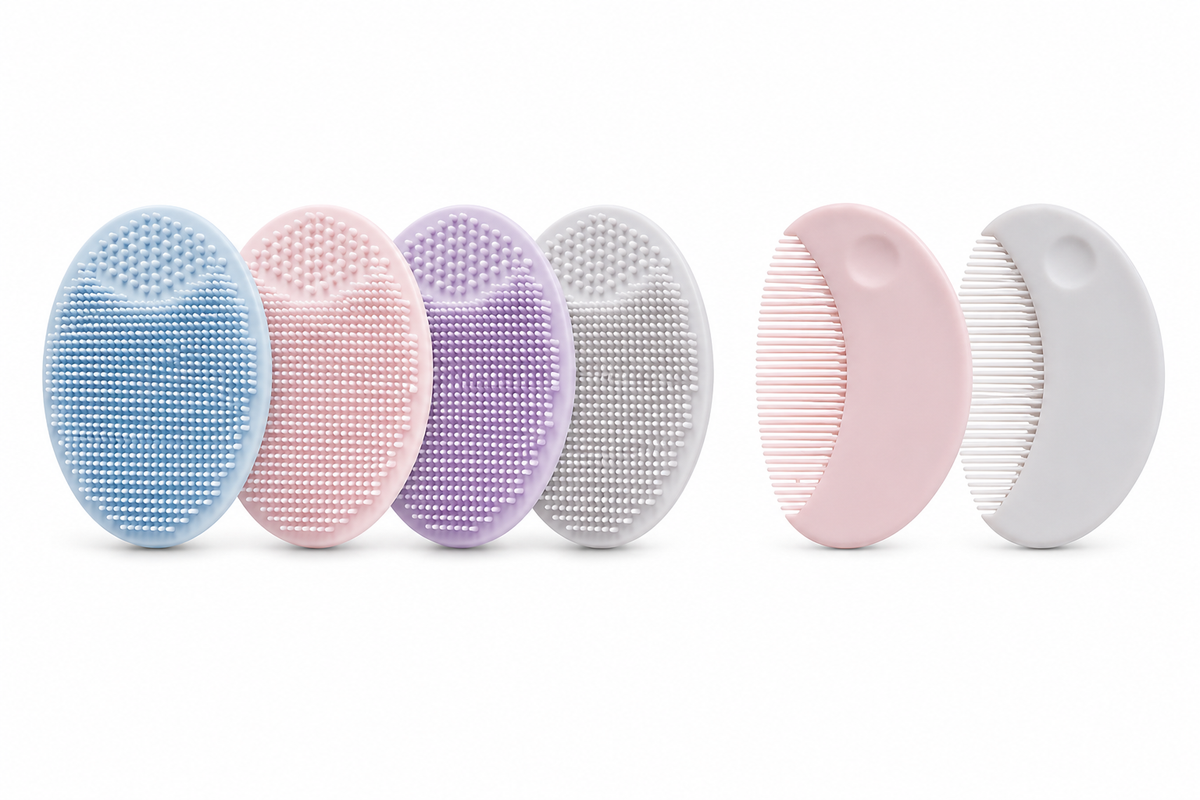 Kids Scalp Scrubber & Comb Set