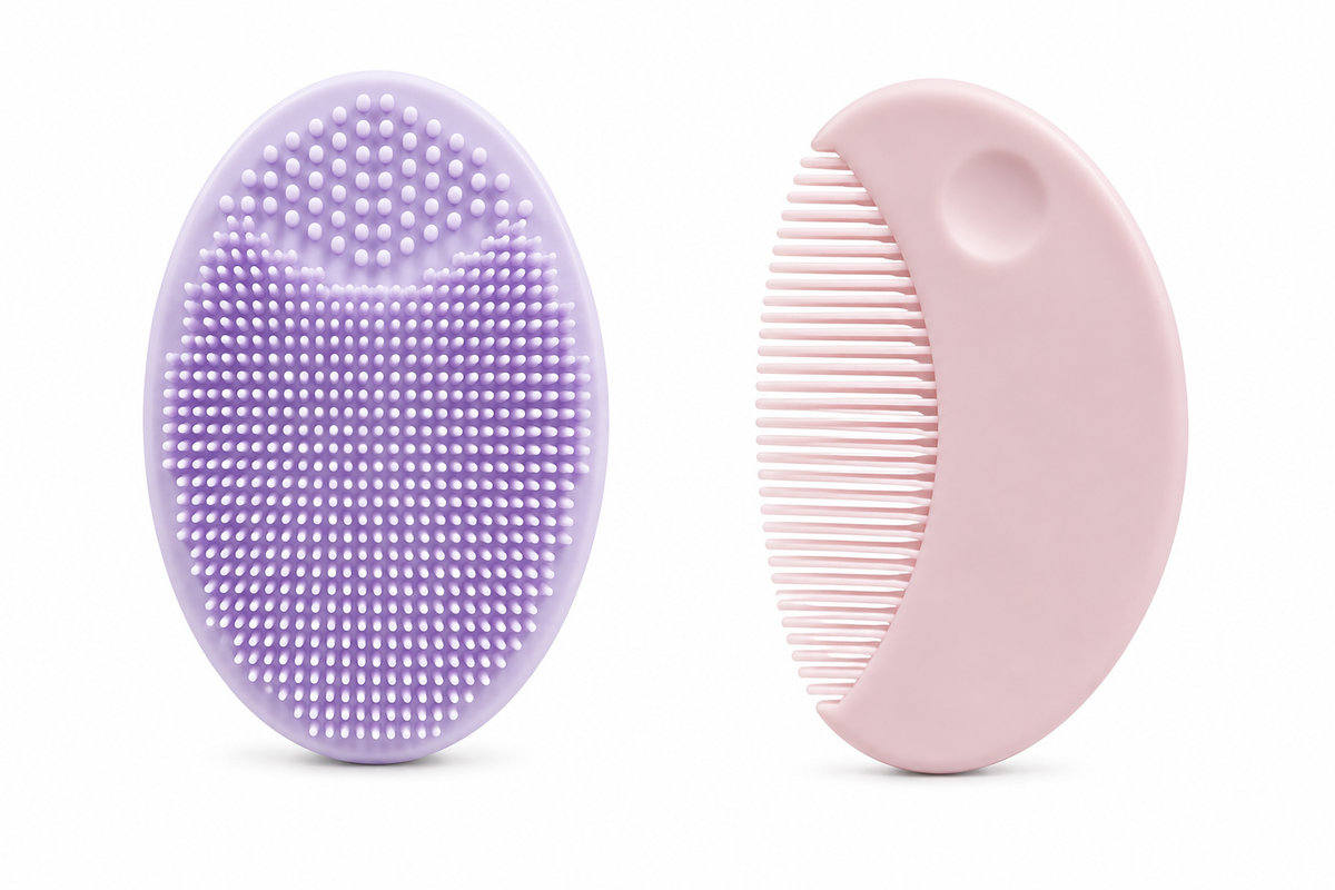Kids Scalp Scrubber & Comb Set