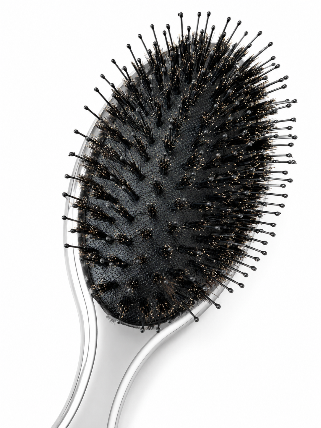 Round Nylon & Boar — Silver (ALIO branded)