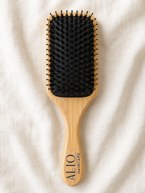 Paddle Nylon & Boar — Wood (ALIO branded)